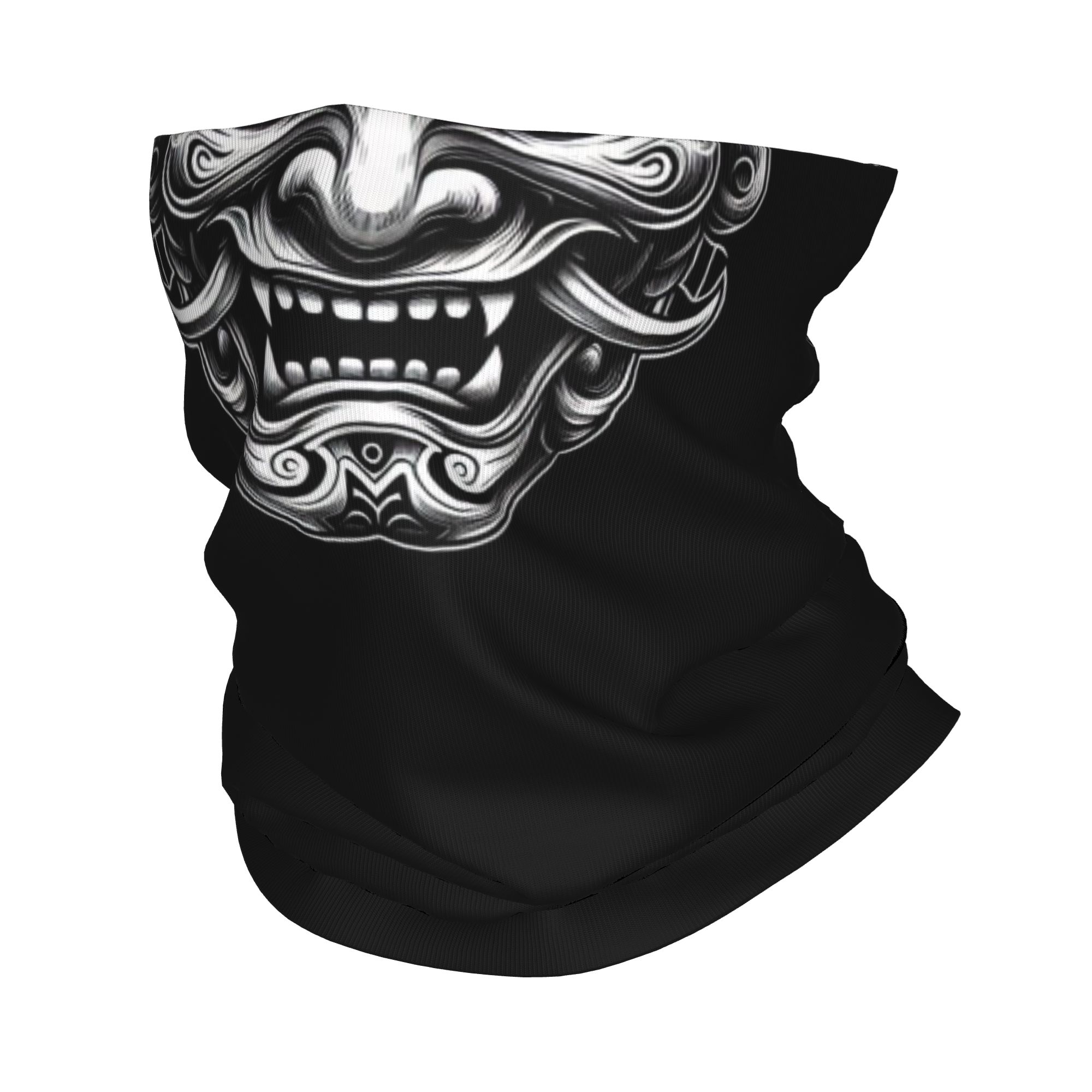 Neck Gaiter Fleece - Chusta na szyję z motywem samuraja