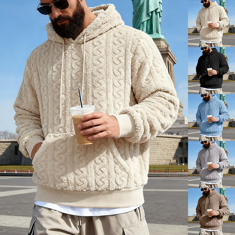 Męska bluza polarowa z kapture – Sherpa Hoodie Fleece recenzja i cena