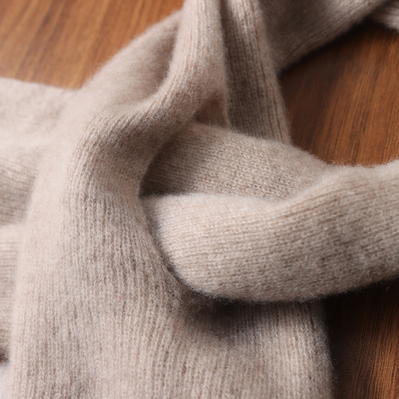 Nowy dziergany szal z ażurowym – Wool Scarf Men recenzja i cena