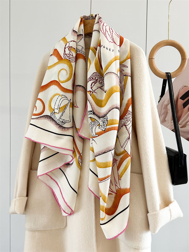 Dwustronny szal 135 cm Luksuso – Cashmere Pashmina Wrap recenzja i cena