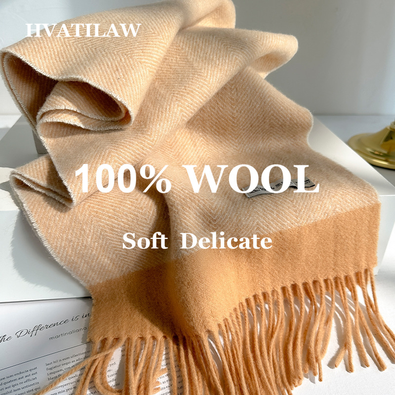 Szalik ze 100% czystej wełny d – Wool Scarf Men recenzja i cena