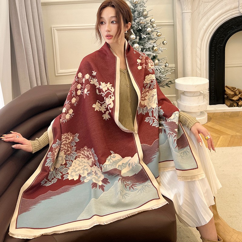 Moda zimowa nowy ciepły szal k – Cashmere Pashmina Wrap recenzja i cena