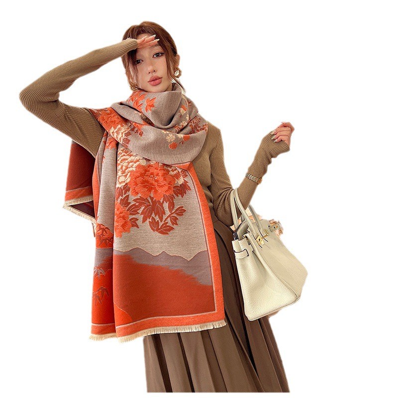 Moda zimowa nowy ciepły szal k – Cashmere Pashmina Wrap recenzja i cena