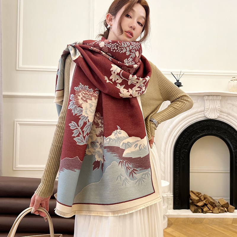 Moda zimowa nowy ciepły szal k – Cashmere Pashmina Wrap recenzja i cena