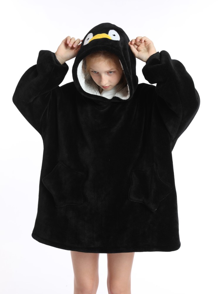 Zimowy koc Sherpa Bluza z kapt – Sherpa Hoodie Fleece recenzja i cena